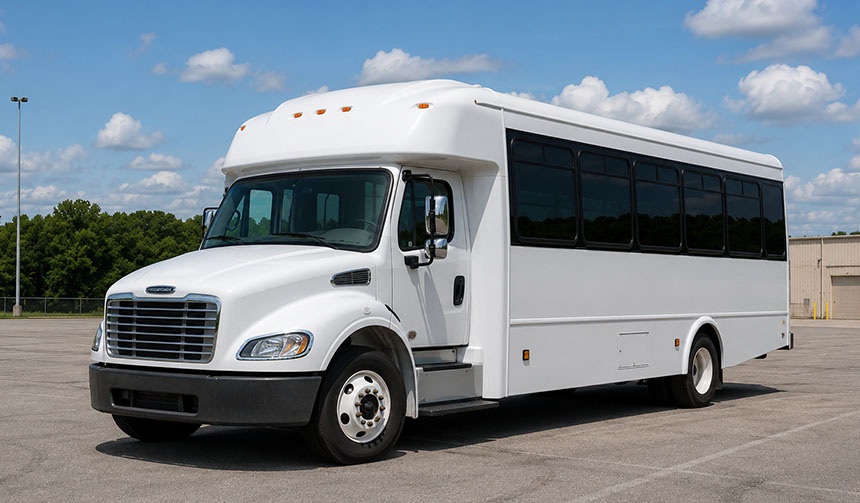 25-passenger minibus for charter in Greece, NY
