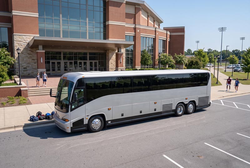 Sports Team Charter Bus Rentals in Greece, NY
